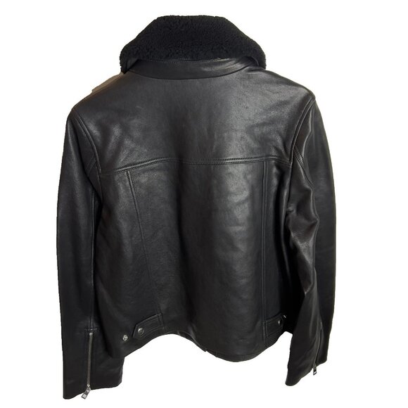 Madewell Black Leather Jacket - Picture 7 of 12